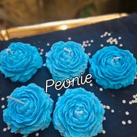 Candela profumata Peonia