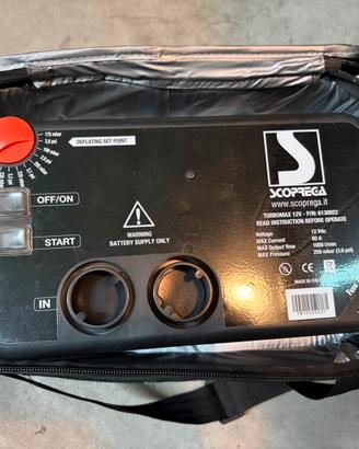 Gonfiatore gommoni Turbo Max 12v
