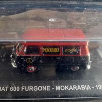 Fiat 600 Furgone Modellino Scala 1/43