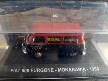 Fiat 600 Furgone Modellino Scala 1/43