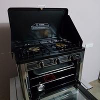 forno da campeggio a 2 fuochi Con-ver con mobilett