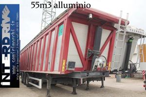 semirimorchio ribaltabile Fai vasca 52m3 alluminio