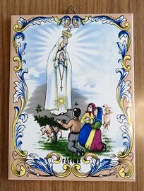 Piastrella Portoghese della Madonna di Fatima
