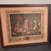 Stampa d’epoca Les Travaux de la Laine !!!!