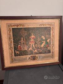 Stampa d’epoca Les Travaux de la Laine !!!!