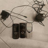 TELEFONI NOKIA 3330+NOKIA 2700+NOKIA C1-02