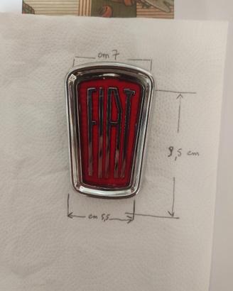 Fregio FIAT in plastica