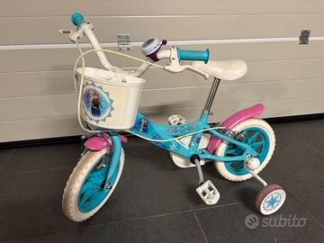 Bici Frozen e Monopattino Bimba