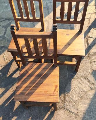 SET TAVOLO, SEDIE E PANCHE