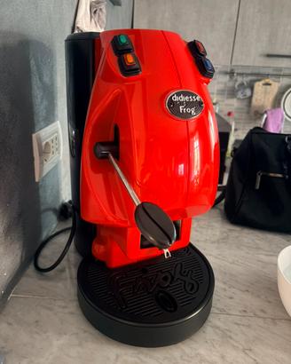 Macchina caffè frog rossa