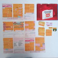 Raccolta punti STAR 5 schede complete e 349 punti