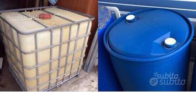 Cisterna da 1000L e Fusti da 200L