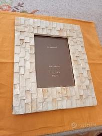 portafoto in madreperla e altro 