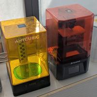 Stampante 3d voxelab con curing e lavaggio