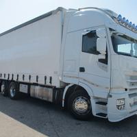 Stralis xp 510 e6 centina alza/abb 7.80m att biga