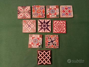 PIASTRELLE DECORATE A MANO