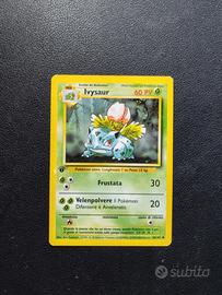 Ivysaur Prima Edizione Set Base - Carte Pokemon 