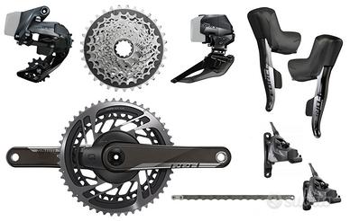 Gruppo SRAM Force/RED AXS 2x12V Disc Powermeter