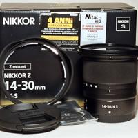 NIKON Z 14-30mm f/4 GARANZIA NITAL 7/2028