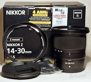 NIKON Z 14-30mm f/4 GARANZIA NITAL 7/2028