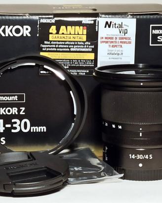 NIKON Z 14-30mm f/4 GARANZIA NITAL 7/2028