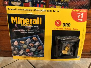 Oro - Minerali e gemme prima uscita