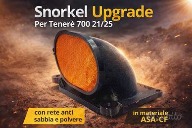 Snorkel maggiorato con prefiltro tenere 700