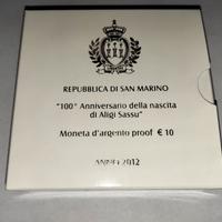Moneta commemorativa in Argento