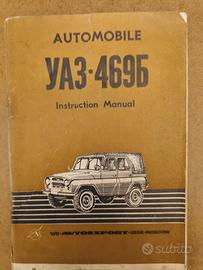 libretto uso e manutenzione UAZ 469B