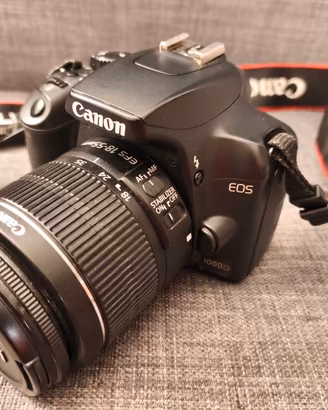 Canon EOS 1000D + Canon EF-S 18-55mm IS II