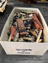 Stock Resistenze di Potenza d'Epoca per radio