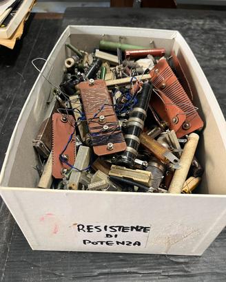 Stock Resistenze di Potenza d'Epoca per radio