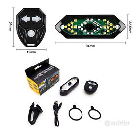Indicatori di direzione luci e suono telecomandate