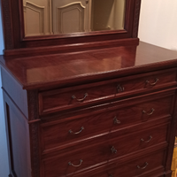 Mobile con alzata rimovibile