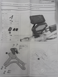 Supporto per Iphone 3 e 4 Yamaha mt09 2014