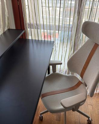Sedia da gaming/lavoro regolabile