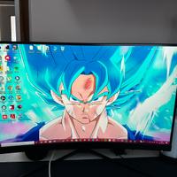 Monitor MSI 27 pollici 165hz FHD Curvo