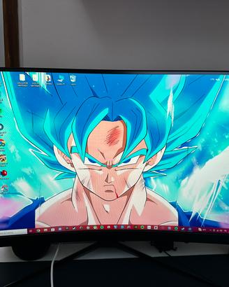 Monitor MSI 27 pollici 165hz FHD Curvo
