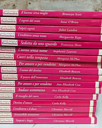 Lotto10- Harmony per Intimità 17 libri 