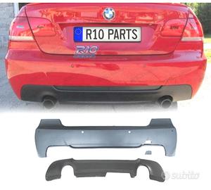 PARAURTI POSTERIORE BMW E92 E93 LOOK M PDC