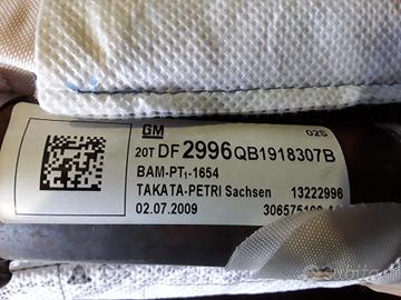 AIRBAG A TENDINA LATO SINISTRO OPEL Insignia S. Wa