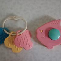 Due Sonaglini per bambini degli anni 90