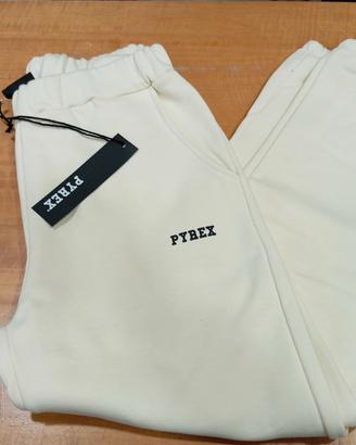 Pantalone tuta Pyrex panna tg L