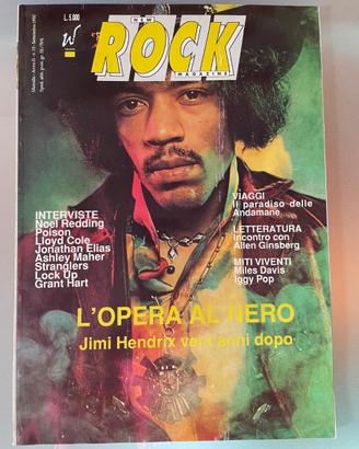 Rivista new rock magazine anno 1990