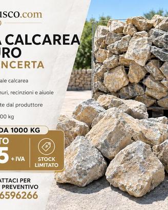 PIETRA CALCAREA DA MURO – OPERA INCERTA – CESTA 10