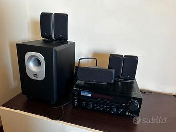 Home Theatre Kenwood 5.1 + casse JBL + subwoofer