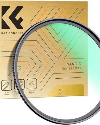 K&F CONCEPT Nano-Dazzle 67MM Filtro UV

