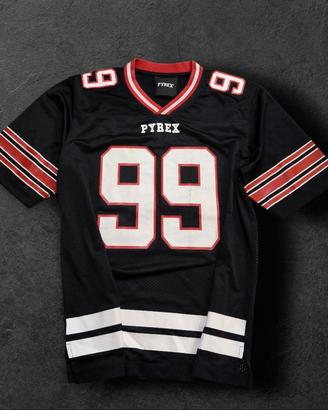 Pyrex Vision 99 jersey nera oversize