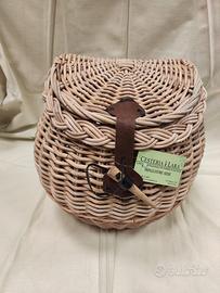 Zaino in giunco per funghi