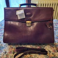 Cartella in cuoio Burberrys